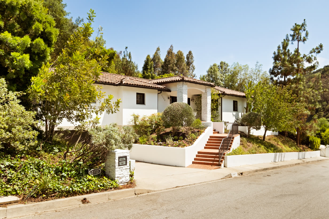 1132 Chantilly Road, Spanish revival exterior