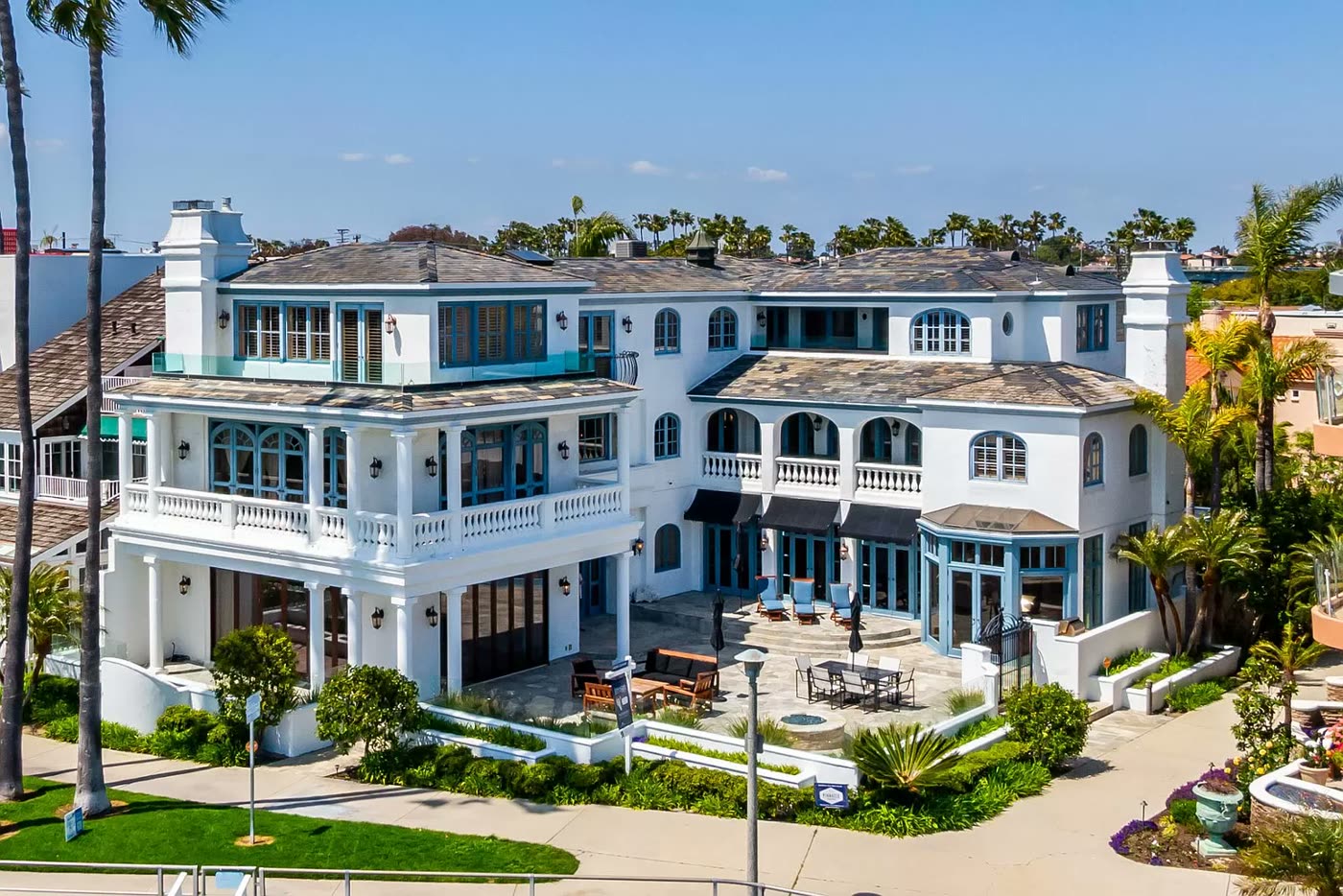 6020 Lido Lane, waterfront Mediterranean in Long Beach