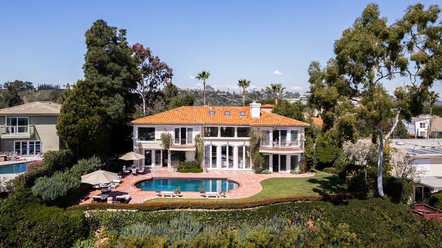 Villa Savona, a Mediterranean estate in Bel Air